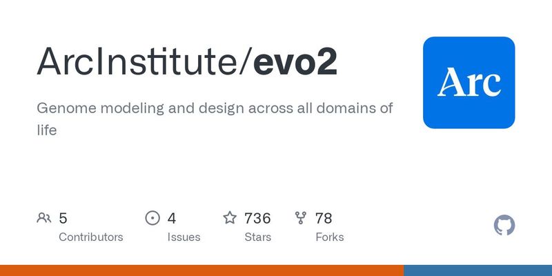 GitHub - ArcInstitute/evo2: Genome modeling and design across all domains of life