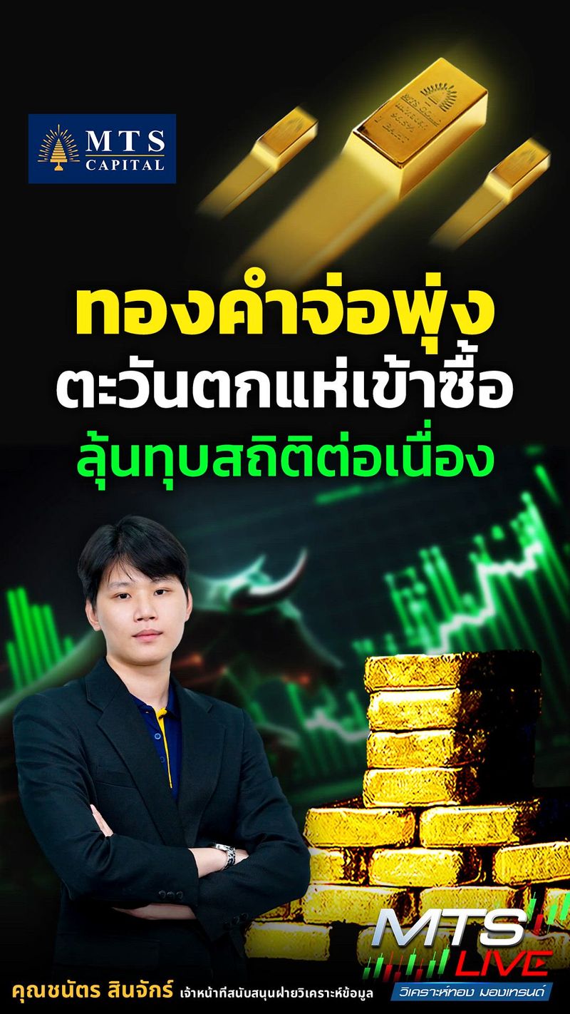 [MTS GOLD GROUP] ทองคำจ่อพุ่งตะวันตกแห่ซื้อ ลุ้นทุบสถิติต่อเนื่อง ...