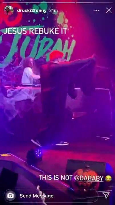 Mario Judah performing Rockstar by DaBaby at Rolling Loud😂