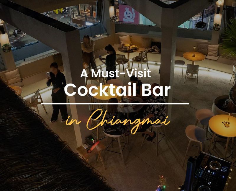 A Must-Visit Cocktail Bar in Chiang Mai!