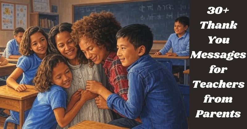 [touripedia] 30+ Thank You Messages for Teachers from Parents Teachers ...