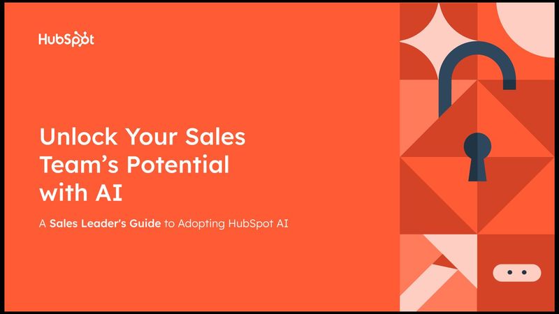 การนำ AI มาใช้ในงานขาย : เปลี่ยนแปลงทีมขายของคุณด้วย HubSpot AI