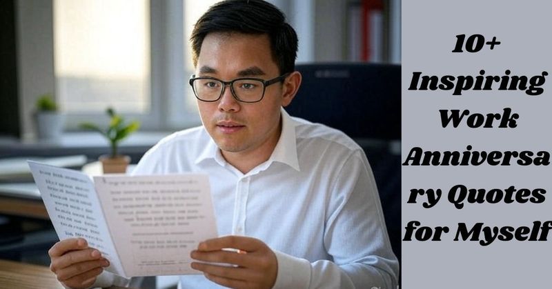 10+ Inspiring Work Anniversary Quotes for Myself