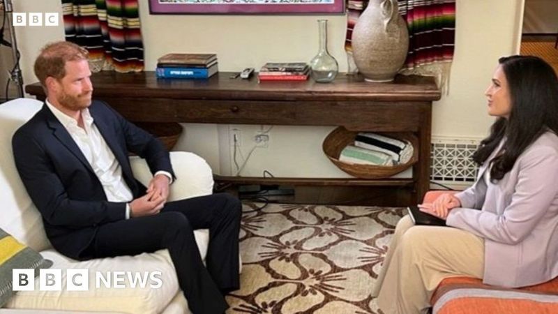 Prince Harry sits down in exclusive interview with BBC