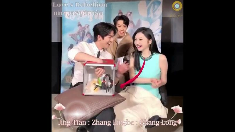 จูบxมองตา(ฮา) 🔥#jingtian #zhanglinghe #LovesRebellion #เทพบุตรจุติมารัก #四海重明 #viralvideo #love #景甜