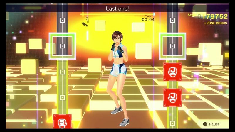 Fitness Boxing 2 Day 5 on Nintendo Switch Fun Boxing Workout game 40 min workout. #workout