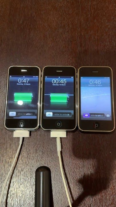iPhone 2G vs iPhone 3G vs iPhone 3GS boot up test #shorts #iphone2g #iphone3g #iphone3gs #ios