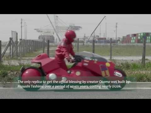 ROUGH CUT: The ICONIC motorbike from AKIRA (1988)!