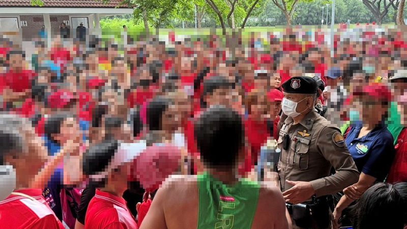 แข่งวิ่งงานล่ม! แห่แจ้งจับผู้จัด นักวิ่ง 1,200 คน โดนเท (คลิป)