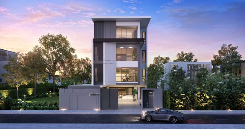 รวมแบบบ้าน 2 ชั้นสวย ๆ สไตล์โมเดิร์น ตอบโจทย์การอยู่อาศัย