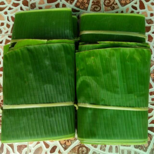 ใบตองกล้วยน้ำว้าอ่อนๆจากไร่ปลูกเองปลอดสาร กก.ละ 40 บาท l.ใบสด l ยาว l ตัดตามออเดอร์ | Shopee Thailand