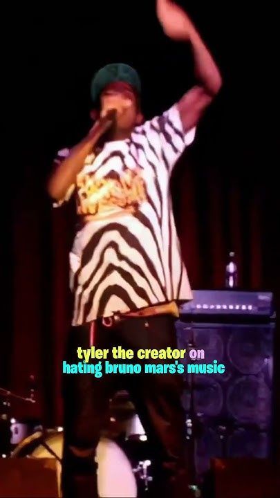 Tyler The Creator on why he hates Bruno Mars’s music 💫🐝