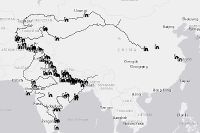 Xuan Zang Pilgrimage Project - Route and POI