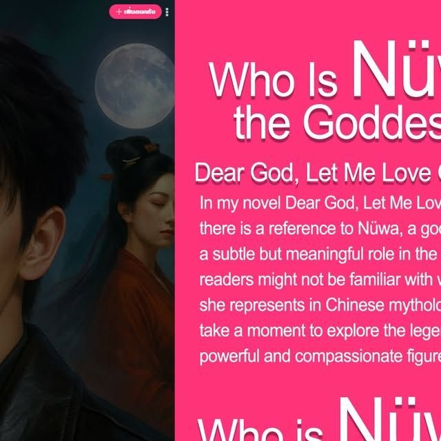 BennettS on Instagram: “Dear God, Let Me Love Once More is one of my novels that features Goddess Nüwa.
To be honest, I truly admire this deity and the story behind her. I love her so much that I’ve tried to include her in many of my other works as well.
So today, let’s take a moment to talk about her, who she is, and why she continues to inspire me.❤️ Goddess Nüwa,
Please bless my novel with many readers! ❤️❤️
Amen, fingers crossed!! 🙏✨”