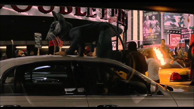 Cosmopolis - Street Riots, Giant Rats. Fire and Broken Glass