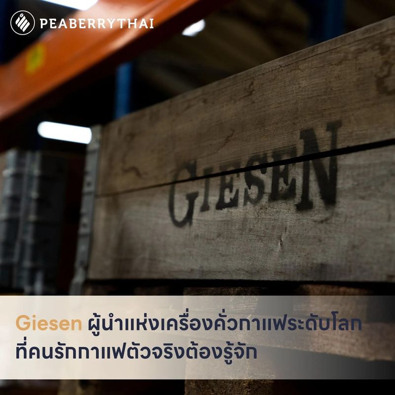 Giesen ผู้นำแห่งเครื่องคั่วกาแฟระดับโลก ที่คนรักกาแฟตัวจริงต้องรู้จัก | Peaberry Thai