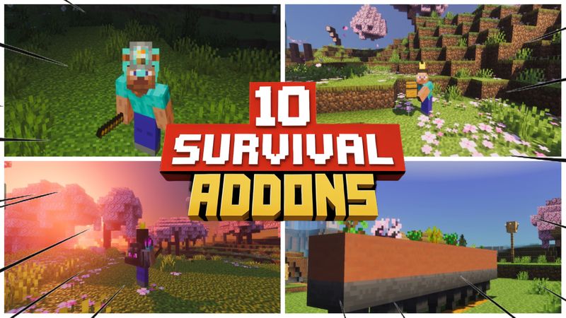 [CraftCraze] 10 Survival Addons! นี่คือ 10 Add-ons ที่จะอัปเกรด ...