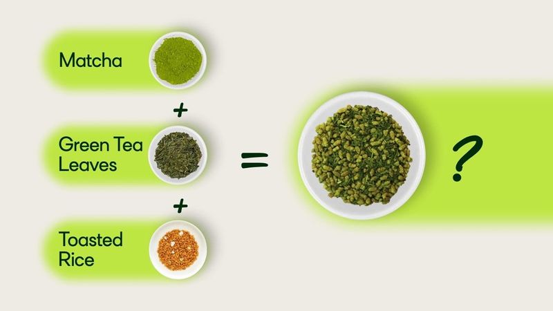 Matcha Genmaicha? Japanese Genmaicha Brown Rice Tea with Matcha