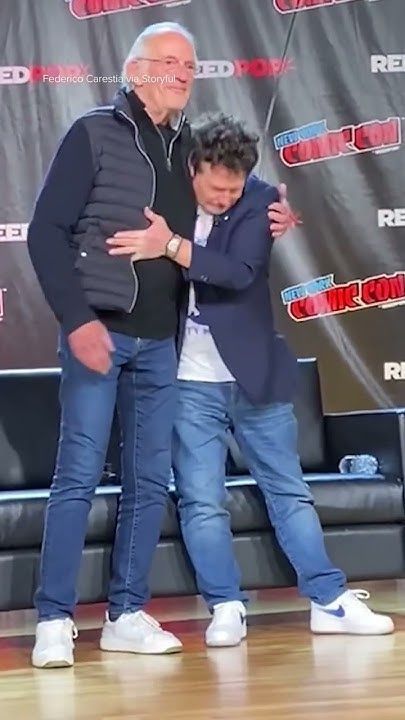 “Back To The Future” Stars Reunite At NYC Comic Con
