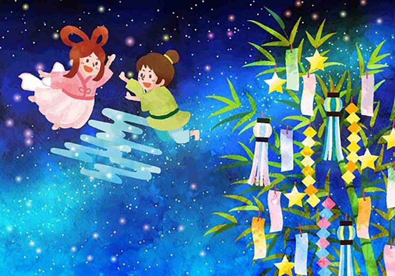 วันทานาบาตะ (Tanabata) เทศกาลแห่งดวงดาวและการขอพร - SPACEMAN