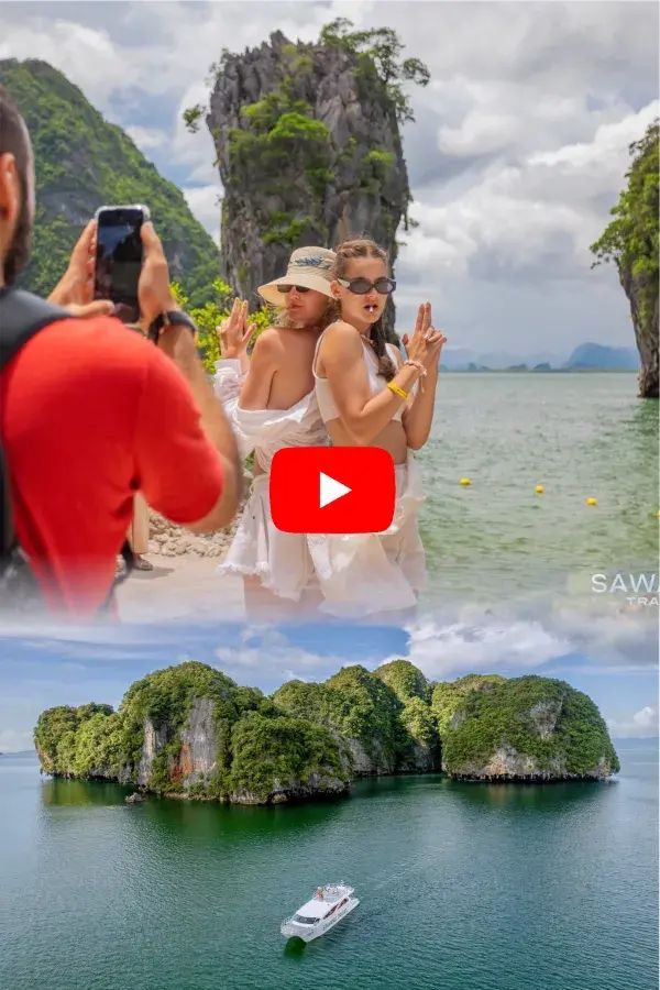 James Bond Island & Sea cave canoeing. Tour by Speed Catamaran