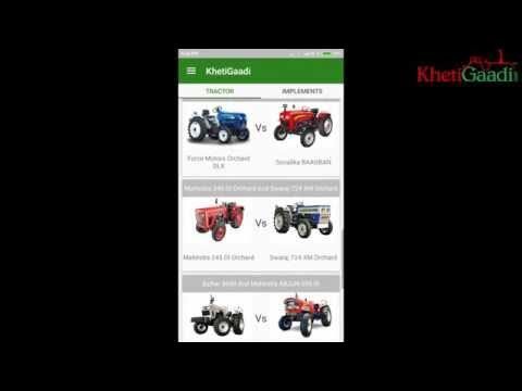 KhetiGaadi Mobile App - Buy & Sell Tractors in India