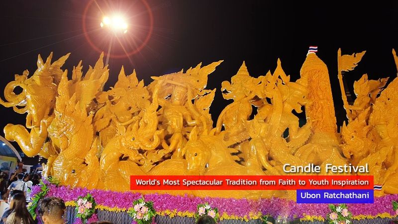 Candle Festival Thailand: A Spectacle of Light and Culture - Thai Impact, Soft Power Thai, Vibe, Culture, Journey and Experience