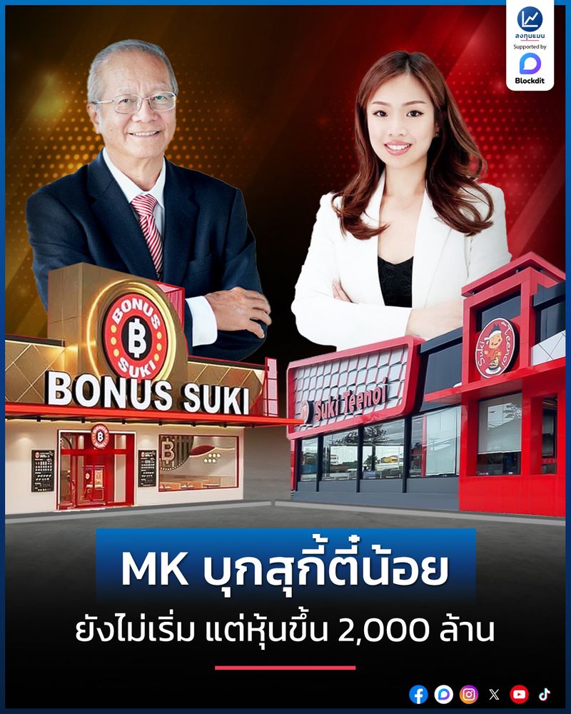 [ลงทุนแมน] MK บุกสุกี้ตี๋น้อย ยังไม่เริ่ม แต่หุ้นขึ้น 2,000 ล้าน ข่าว ...