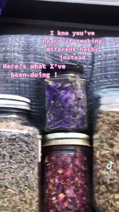 U can smoke roses instead of weed