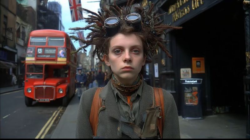 AI Reimagines Punk London – Midjourney Animation with Suno Soundtrack | Kelly Boesch