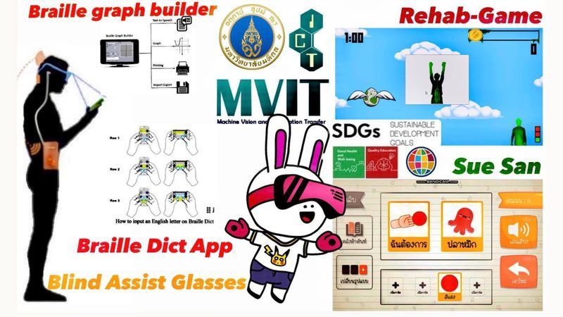 [MVIT Research LAB : Mahidol University] MVIT กับการพัฒนาเทคโนโลยี & Ai เพื่อผู้บกพร่องขยายโอกาสให้มีคุณภาพชีวิตที่ดีขึ้น
MVIT กับการพัฒนาเทคโนโลยี & Ai เพื่อเป็นเครื่องมือสำหรับผู้บกพร่องและผู้ป่วยให้มีคุณภาพชีวิตที่ดีขึ้น เพิ่มโอกาสการเข้า