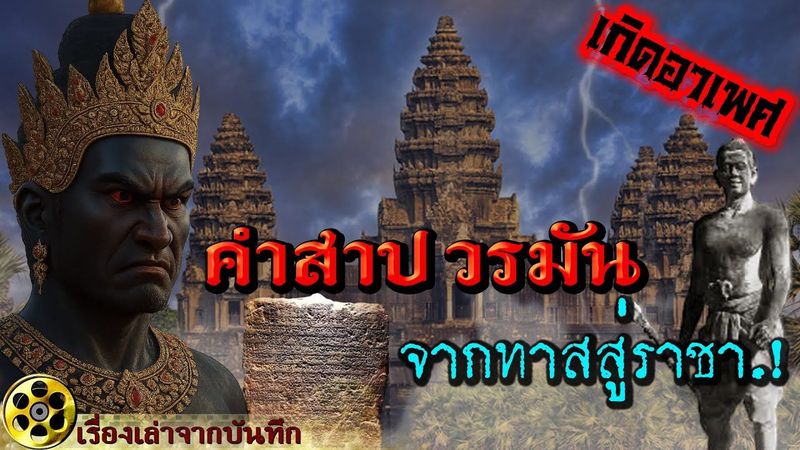 เกิดอาเพศ..! คำสาปวรมัน จากทาสสู่ราชา ”เขมรกับคำสาปลี้ลับ! เบื้องหลังโชคร้ายที่ซ่อนในประวัติศาสต