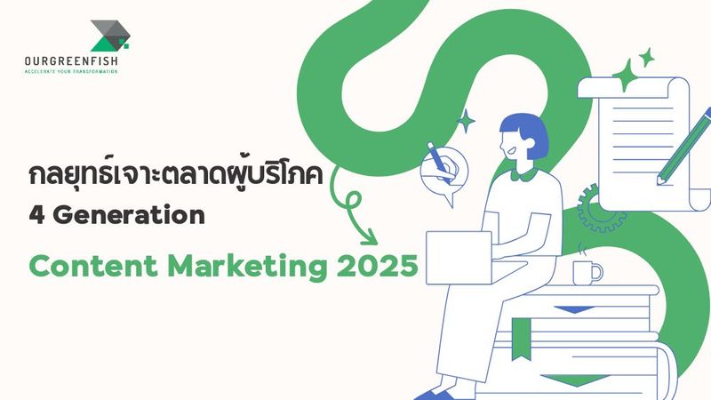 Content Marketing 2025 กลยุทธ์เจาะตลาดผู้บริโภค 4 Generation