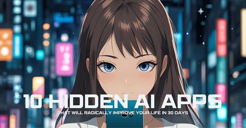 10 Hidden AI Apps That Will Radically Improve Your Life in 30 Days