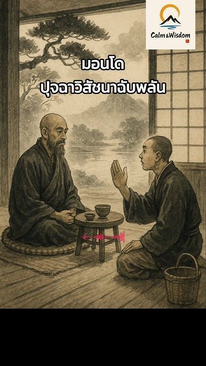 Calm&Wisdom EP8 : มอนโด: ปุจฉาวิสัชนาฉับพลัน #buddha #calmwisdom #zen #แก่นพระพุทธศาสนา #motivation
