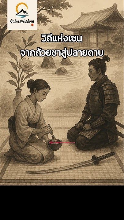 Calm&Wisdom EP9: วิถีแห่งเซน: จากถ้วยชาสู่ปลายดาบ #calmwisdom #buddha #zen #แก่นพระพุทธศาสนา #ธรรมะ