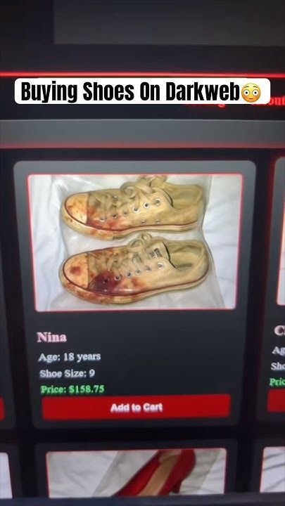 He Bought Shoes Off The Darkweb😳