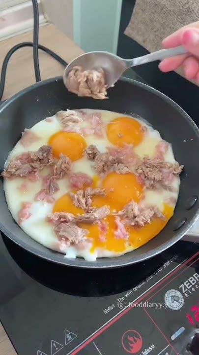 ไข่กระทะ 🍳🥚#เมนูอาหารเช้า #เมนูไข่ #เมนูลดน้ำหนัก #eggmenu #breakfast #อาหารคลีน #ทำอาหารคลีน