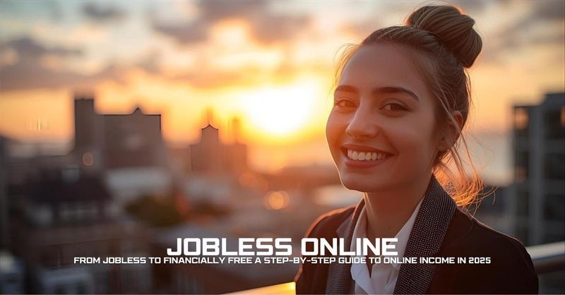 From Jobless to Financially Free A Step-by-Step Guide to Online Income in 2025
