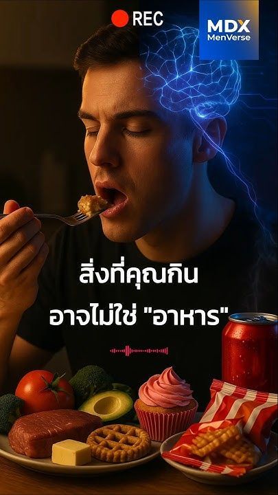 UPF : ถอดรหัส ”อาหารลวงตา” – สิ่งที่คุณกินอาจไม่ใช่ ”อาหาร” #mdx #แบรนด์ผู้ชายอันดับ1 #UPF #mdxplus