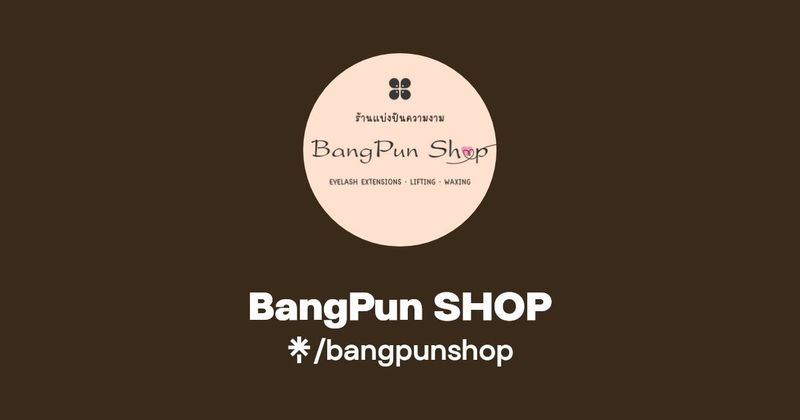 BangPun SHOP | Instagram, Facebook, TikTok | Linktree