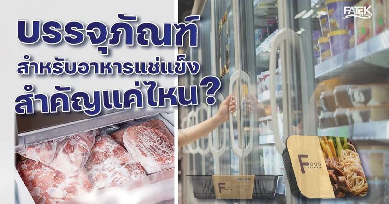 บรรจุภัณฑ์สำหรับอาหารแช่แข็งสำคัญแค่ไหน? | FATEK Group