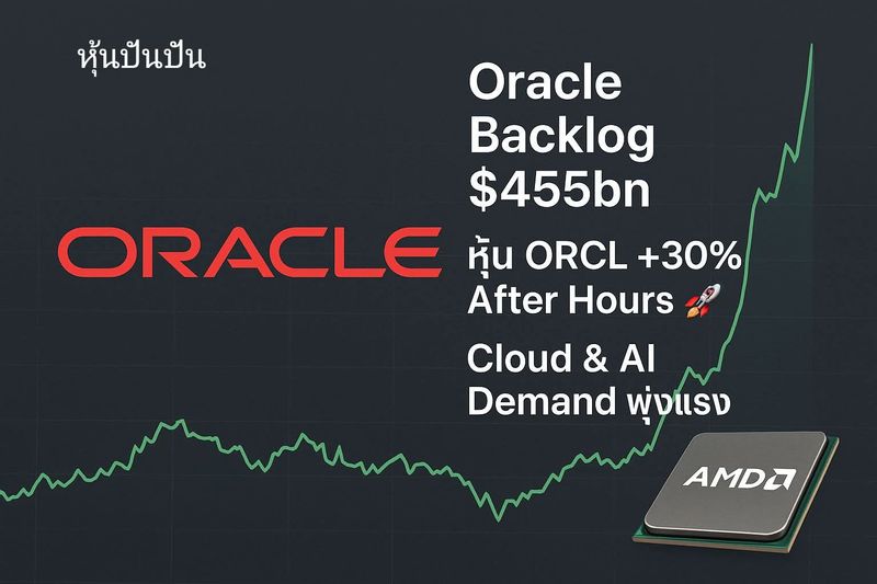 [หุ้นปันปัน] 📌 Oracle (ORCL) – Cloud & AI Backlog มหาศาล ผลประกอบการ ...