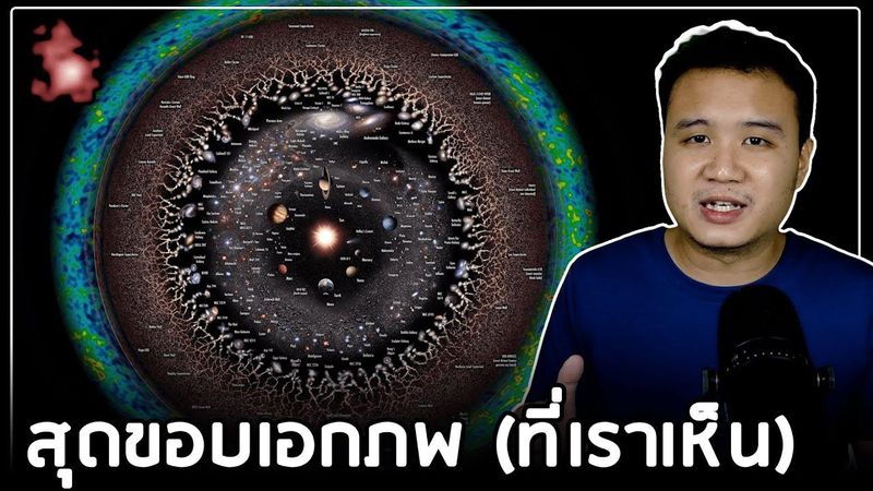 ทำไม เอกภพที่มีอายุ 13,800 ล้านปี แต่ขอบเอกพบที่สังเกตได้อยู่ที่ 46,500 ล้านปี?