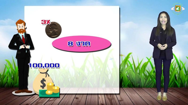 12 ตัวอย่าง 2.14 การคำนวณหาดอกเบี้ยทบต้น(คณิตศาตร์พาณิชยกรรม)