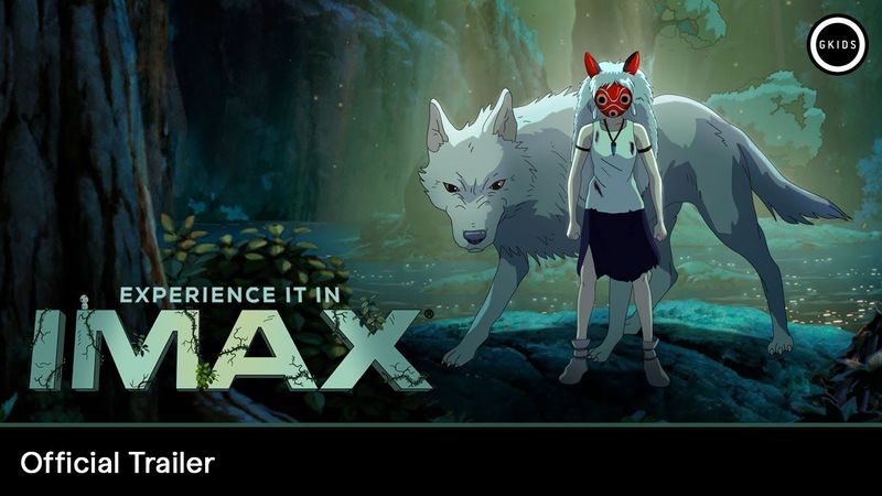 PRINCESS MONONOKE 4K Restoration | Official Trailer