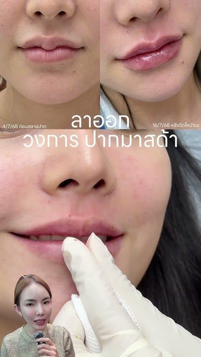แก้ปากมาสด้า #แก้ปาก #ปากมาสด้า #ฟิลเลอร์ปากเป็นก้อน #ปากแมว #ปากกระจับ #ฟิลเลอร์ปาก