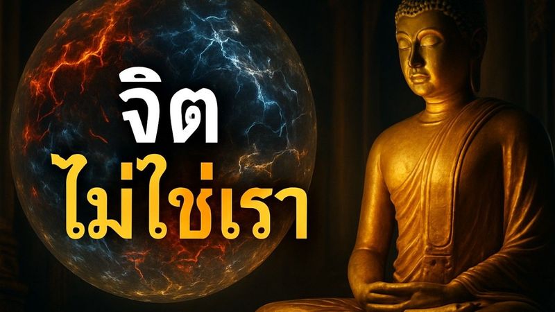 พระพุทธเจ้าสอนวิธีหยุดคิดฟุ้งซ่าน แค่รู้จัก จิตปรุงแต่ง ใน 1 นาที | ธรรมะปัญญา