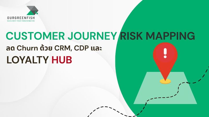 Customer Journey Risk Mapping ลด Churn ด้วย CRM, CDP และ Loyalty Hub