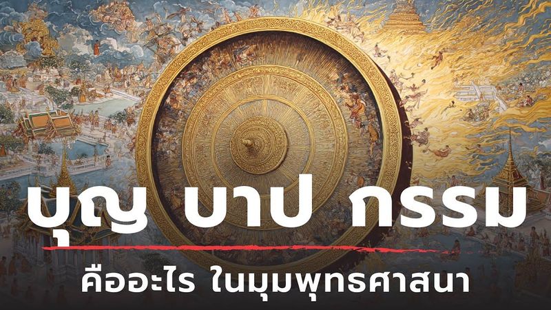 บุญ บาป กรรม คืออะไร ในมุมพุทธศาสนา